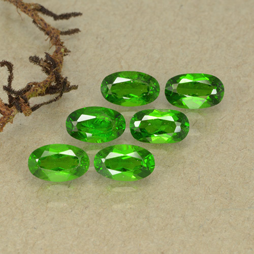 Achetez naturel 1,54ct vert diopside de chrome gems, coupe ovale, en provenance russie chez gemselect. en stock, livraison internationale!