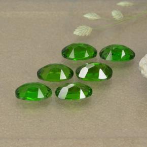 Achetez naturel 1.57ct Vert moyen Diopside Chrome gems, Coupe ovale, En provenance Russie chez GemSelect. En stock, livraison internationale!