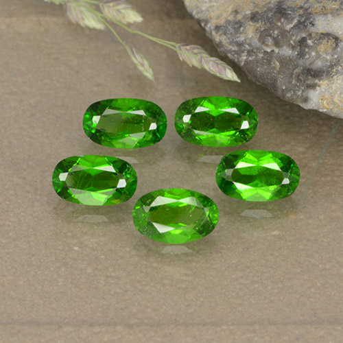 Achetez naturel 1,37ct vert diopside de chrome gems, coupe ovale, en provenance russie chez gemselect. en stock, livraison internationale!