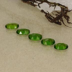 Achetez naturel 1,18ct vert diopside de chrome gems, coupe ovale, en provenance russie chez gemselect. en stock, livraison internationale!