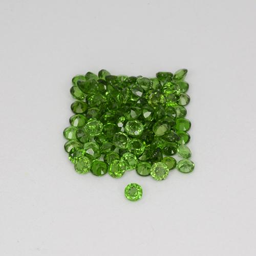 Achetez naturel 2,55ct vert diopside de chrome gems, coupe roude, en provenance russie chez gemselect. en stock, livraison internationale!