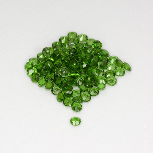 Achetez naturel 2,55ct vert diopside de chrome gems, coupe roude, en provenance russie chez gemselect. en stock, livraison internationale!