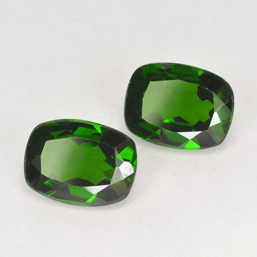 Achetez naturel 2,61ct vert diopside de chrome gems, coupe coussin, en provenance russie chez gemselect. en stock, livraison internationale!
