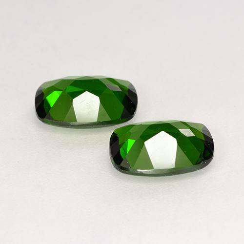 Achetez naturel 2,61ct vert diopside de chrome gems, coupe coussin, en provenance russie chez gemselect. en stock, livraison internationale!