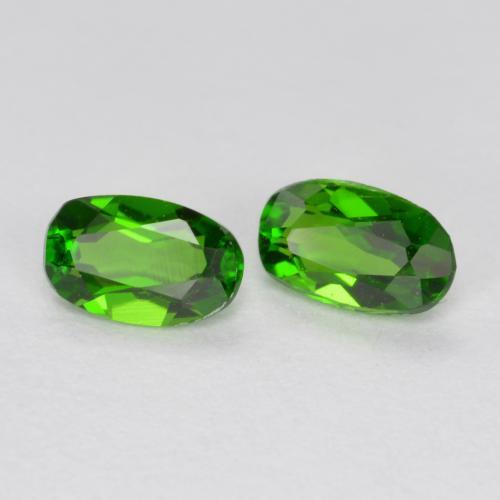 Achetez naturel 0,47ct vert diopside de chrome gems, coupe ovale, en provenance russie chez gemselect. en stock, livraison internationale!