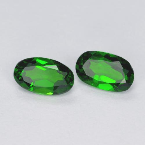 Achetez naturel 0,49ct vert diopside de chrome gems, coupe ovale, en provenance russie chez gemselect. en stock, livraison internationale!