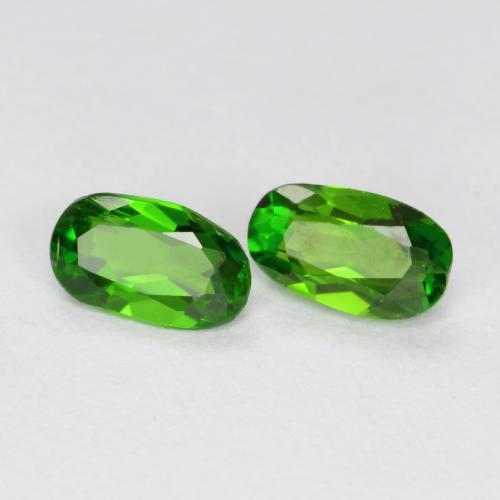 Achetez naturel 0,43ct vert diopside de chrome gems, coupe ovale, en provenance russie chez gemselect. en stock, livraison internationale!