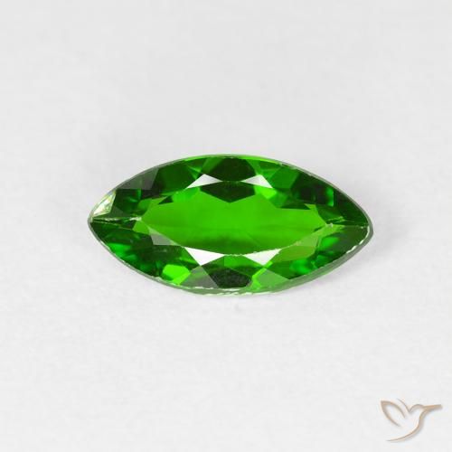 0.93ct Naturel Vert foncé Diopside Chrome, Marquise, VS-SI