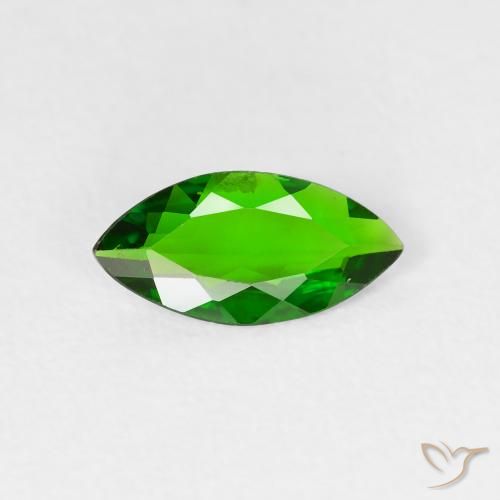 0.70ct Naturel Vert intense Diopside Chrome, Marquise, VS-SI