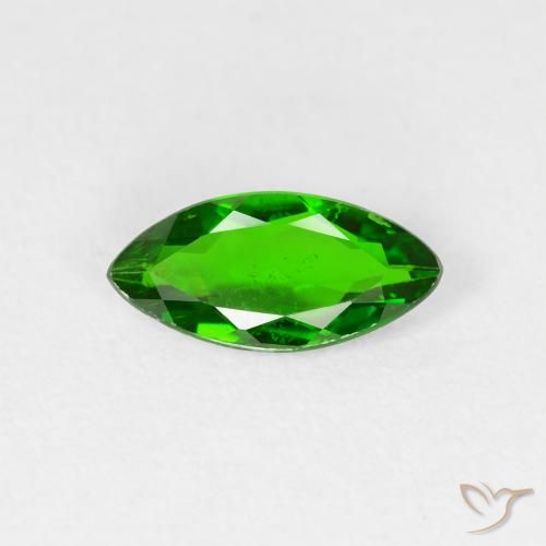 0.93ct Naturel Vert forêt clair Diopside Chrome, Marquise, VS-SI