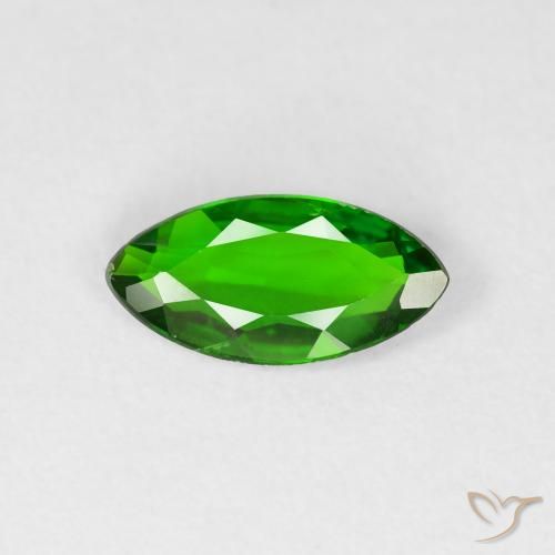 0.85ct Naturel Vert intense Diopside Chrome, Marquise, VS-SI