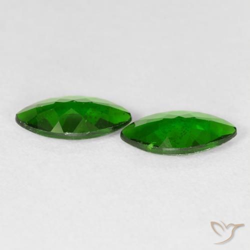Shop natural 2.14ct Medium Dark-Green Diopside Chrome gems, Marquise, from Russie at GemSelect. In stock, global shipping!
