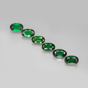 Achetez naturel ct vert tourmaline de chrome gems, coupe ovale, en provenance tanzanie chez gemselect. en stock, livraison internationale!
