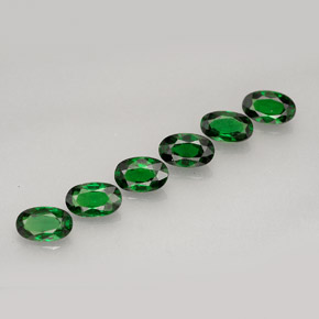 Achetez naturel ct vert tourmaline de chrome gems, coupe ovale, en provenance tanzanie chez gemselect. en stock, livraison internationale!