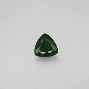 Tourmaline de chrome vert naturelle trillion, 0,27 ct, VVS-VS