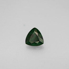 Tourmaline de chrome vert naturelle trillion, 0,27 ct, VVS-VS