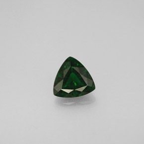 Tourmaline de chrome vert naturelle trillion, 0,35 ct, VS