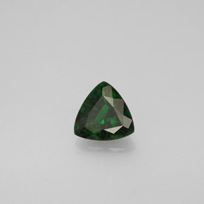 Tourmaline de chrome vert naturelle trillion, 0,35 ct, VS