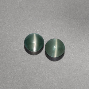 Achetez naturel ct vert chrysoberyl cat's eye gems, transparent, en provenance inde chez gemselect. en stock, livraison internationale!