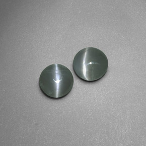 Achetez naturel ct vert chrysoberyl cat's eye gems, transparent, en provenance inde chez gemselect. en stock, livraison internationale!