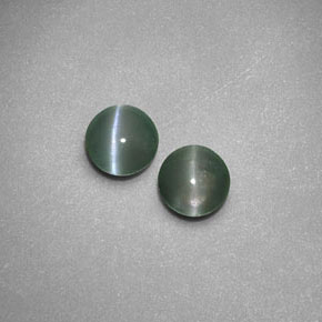 Achetez naturel ct vert chrysoberyl cat's eye gems, transparent, en provenance inde chez gemselect. en stock, livraison internationale!