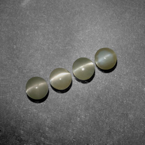 Achetez naturel 1,38ct vert chrysoberyl cat's eye gems, transparent, en provenance inde chez gemselect. en stock, livraison internationale!