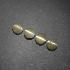 Achetez naturel 1,51ct vert chrysoberyl cat's eye gems, transparent, en provenance inde chez gemselect. en stock, livraison internationale!