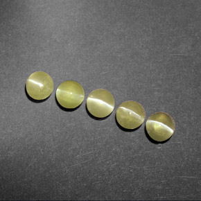Achetez naturel ct vert chrysoberyl cat's eye gems, transparent, en provenance inde chez gemselect. en stock, livraison internationale!