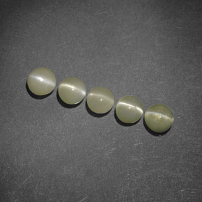 Achetez naturel ct vert chrysoberyl cat's eye gems, transparent, en provenance inde chez gemselect. en stock, livraison internationale!