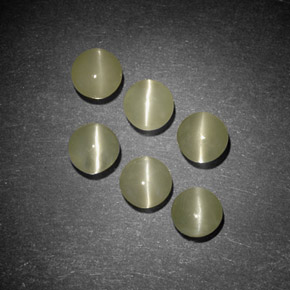 Achetez naturel ct vert chrysobéryl œil de chat gems, transparent, en provenance inde chez gemselect. en stock, livraison internationale!