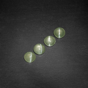 Achetez naturel ct Vert jaunâtre Oeil de Chat Chrysobéryl gems, Transparent, En provenance Inde chez GemSelect. En stock, livraison internationale!