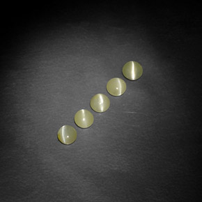 Achetez naturel ct Vert jaunâtre Oeil de Chat Chrysobéryl gems, Transparent, En provenance Inde chez GemSelect. En stock, livraison internationale!