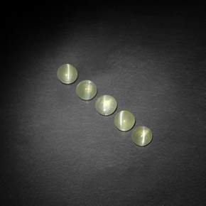 Achetez naturel ct vert chrysoberyl cat's eye gems, transparent, en provenance inde chez gemselect. en stock, livraison internationale!