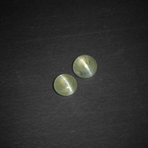 Achetez naturel ct vert chrysoberyl cat's eye gems, transparent, en provenance inde chez gemselect. en stock, livraison internationale!