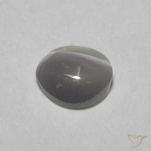 Oeil de Chat Chrysobéryl Vert moyen naturelle Tour, 0.22 ct, Translucide