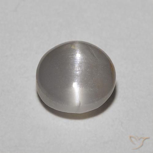 0.62ct Naturel Vert moyen Oeil de Chat Chrysobéryl, ovale, Opaque
