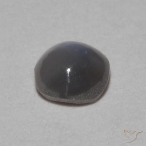 Oeil de Chat Chrysobéryl Gris foncé naturelle ovale, 0.27 ct, Opaque