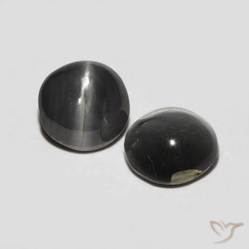 Shop natural 0.76ct Gris moyen Oeil de Chat Chrysobéryl gems, ovale, from Sri Lanka at GemSelect. In stock, global shipping!