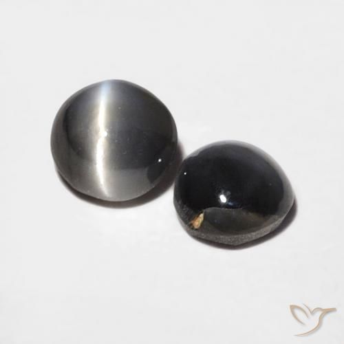 Shop natural 0.67ct Gris argent Oeil de Chat Chrysobéryl gems, ovale, from Sri Lanka at GemSelect. In stock, global shipping!
