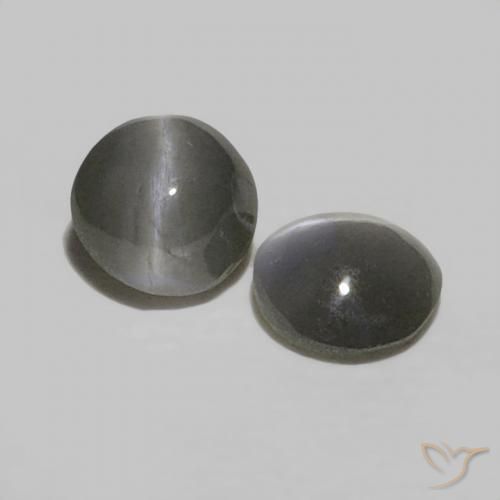 Shop natural 0.45ct Noir grisâtre Oeil de Chat Chrysobéryl gems, Tour, from Sri Lanka at GemSelect. In stock, global shipping!