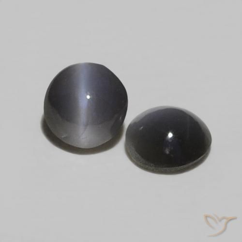 Shop natural 0.48ct Gris foncé Oeil de Chat Chrysobéryl gems, Tour, from Sri Lanka at GemSelect. In stock, global shipping!