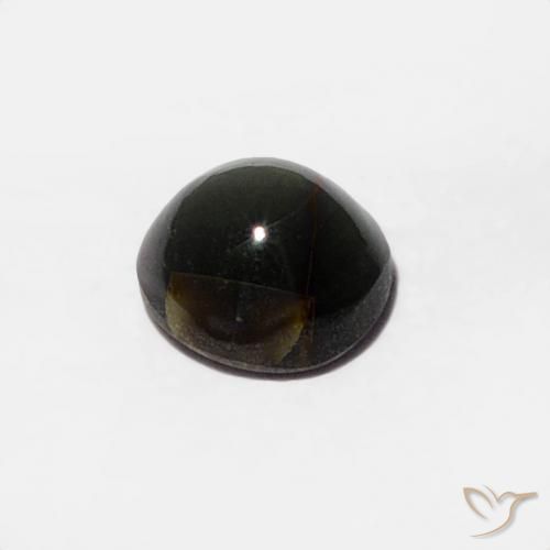 Oeil de Chat Chrysobéryl Gris acier naturelle Tour, 0.36 ct, Opaque