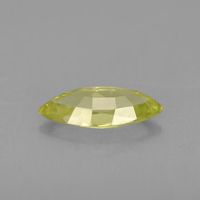 Chrysobéryl Citron naturelle Marquise, 0.77 ct, VVS-VS