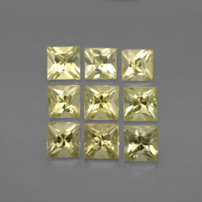 Achetez naturel ct jaune chrysobéryl gems, carré, en provenance pakistan chez gemselect. en stock, livraison internationale!