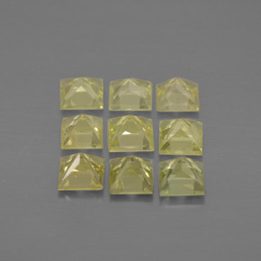 Achetez naturel ct jaune chrysobéryl gems, carré, en provenance pakistan chez gemselect. en stock, livraison internationale!