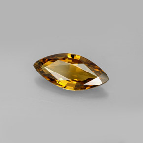 Chrysobéryl jaune naturelle marquise, 1,14 ct, VVS-VS