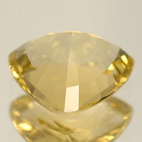 Chrysobéryl jaune naturelle trillion, 0,78 ct, IF