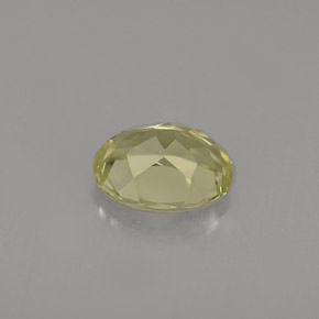 Chrysobéryl vert naturelle coupe ovale, 0,82 ct, VVS