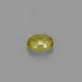 Chrysobéryl vert naturelle coupe ovale, 0,70 ct, VVS