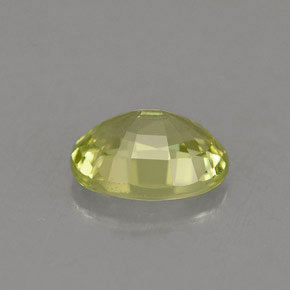 Chrysobéryl or naturelle coupe ovale, 1,40 ct, VVS-VS